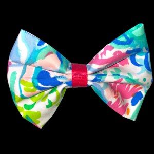 Handmade Lilly Pulitzer Mermaid Cove Hair Bow
